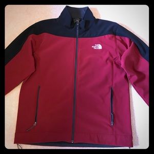 TNF softshell jacket